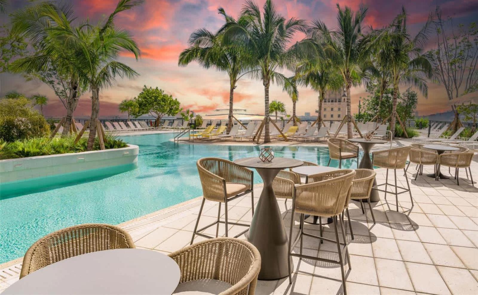 Apartment Oasis With Gym & Pool Miami