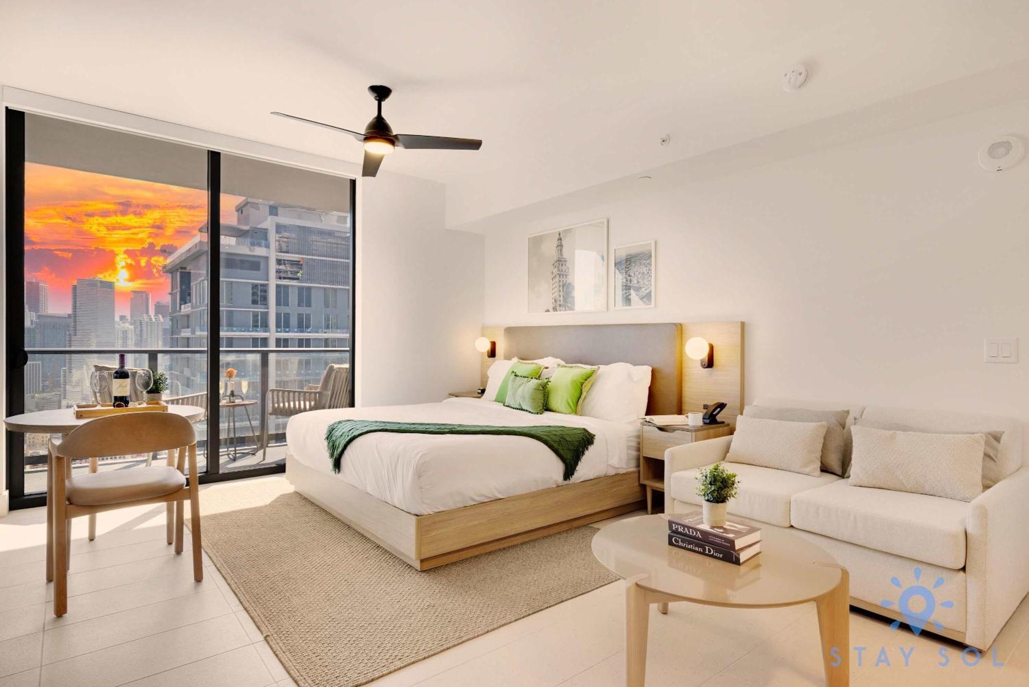 Apartment Oasis With Gym & Pool Miami